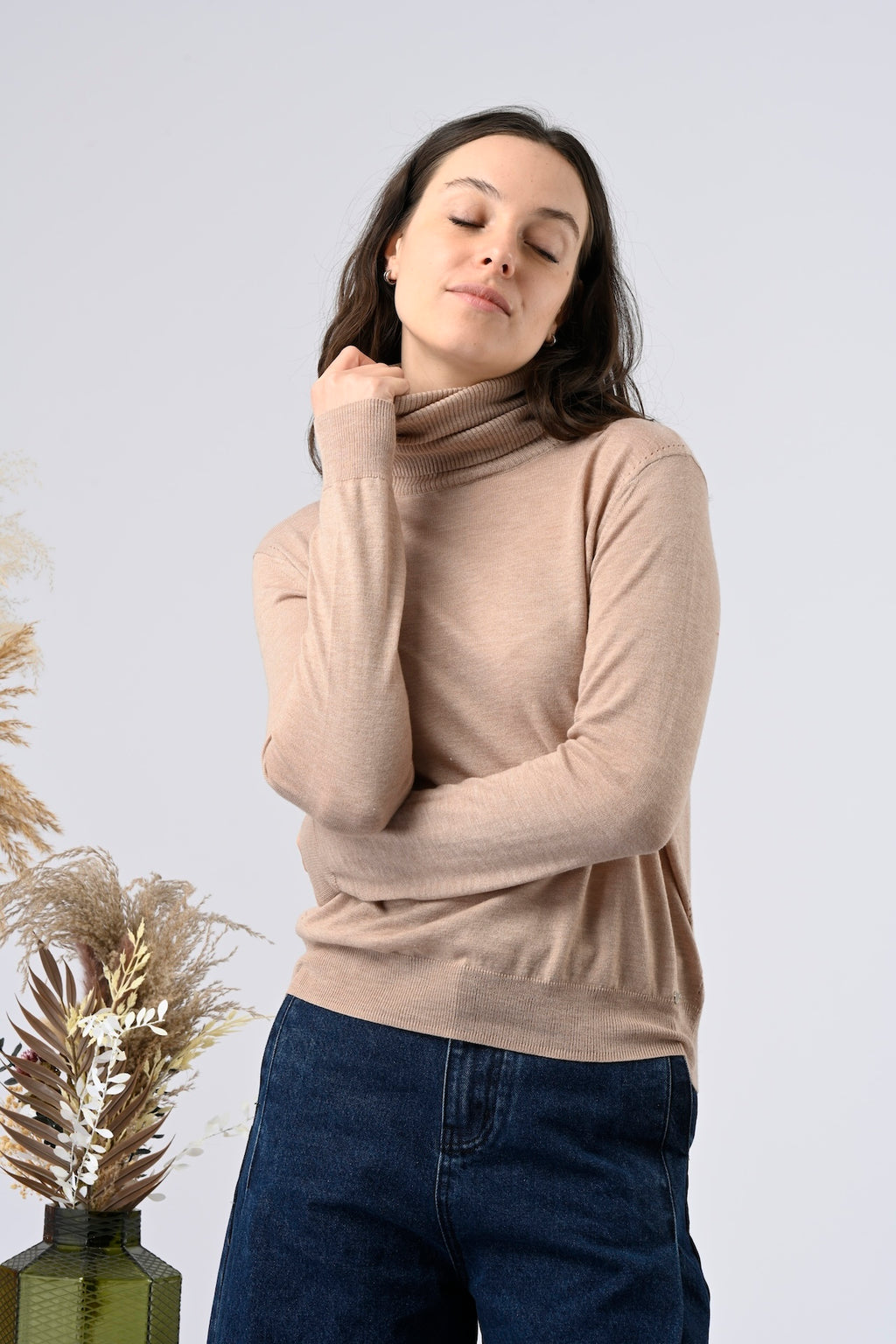 ORFEO long sleeve turtle neck jumper