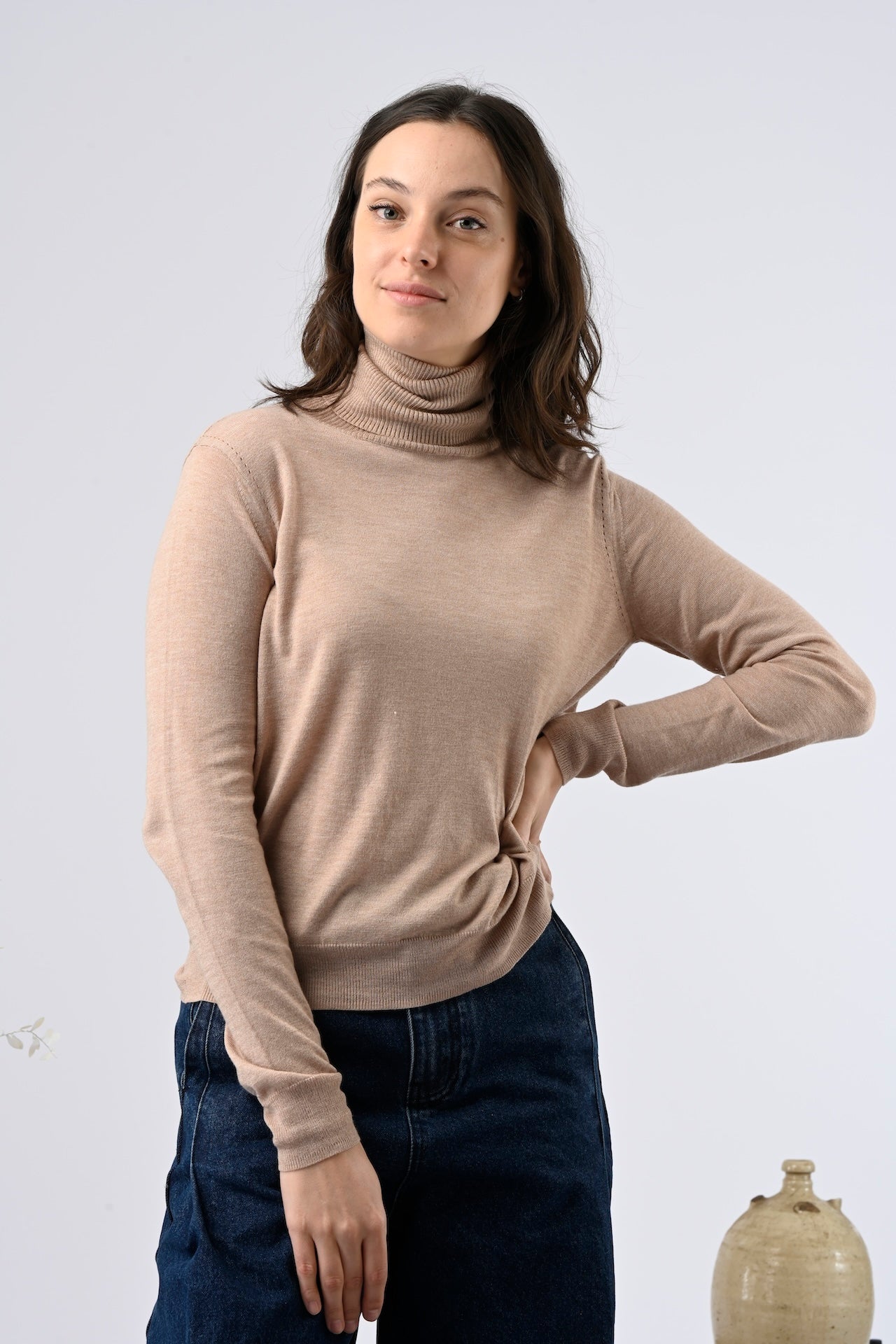 ORFEO long sleeve turtle neck jumper