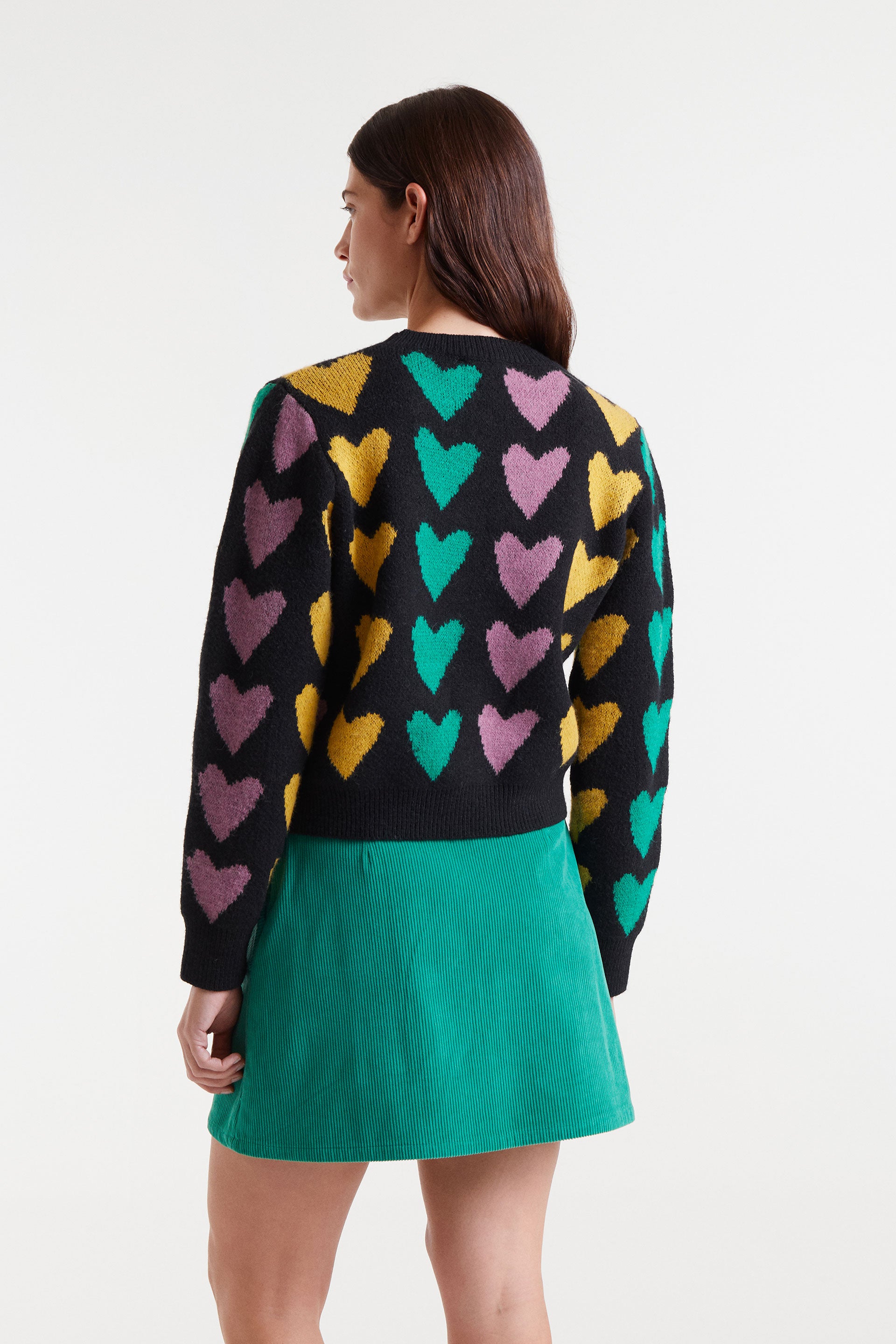 Heart Patern Sweater