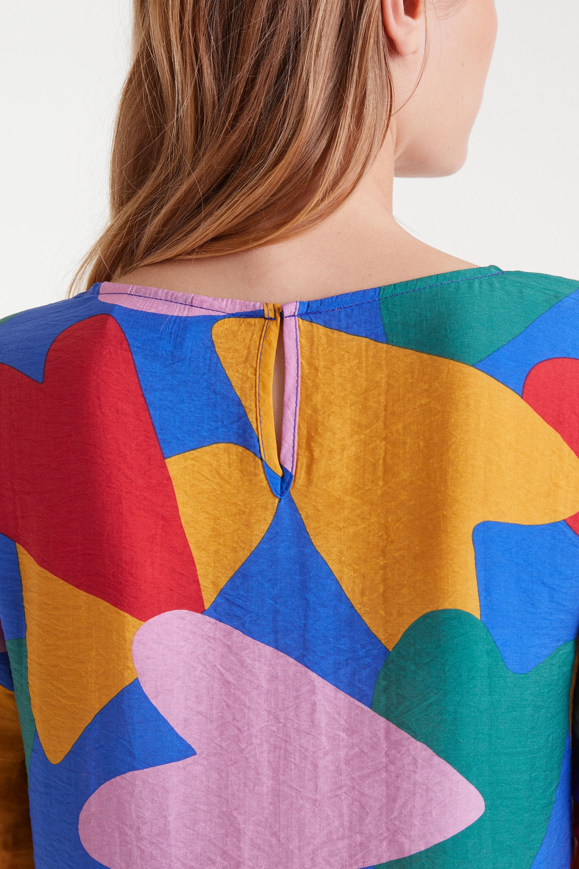 Heart Pattern Mini Dress