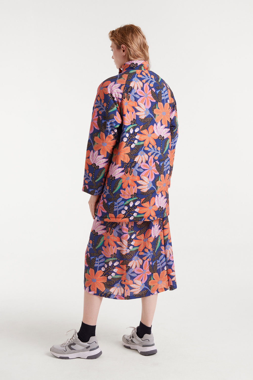 Bold Oversized Floral Jacket