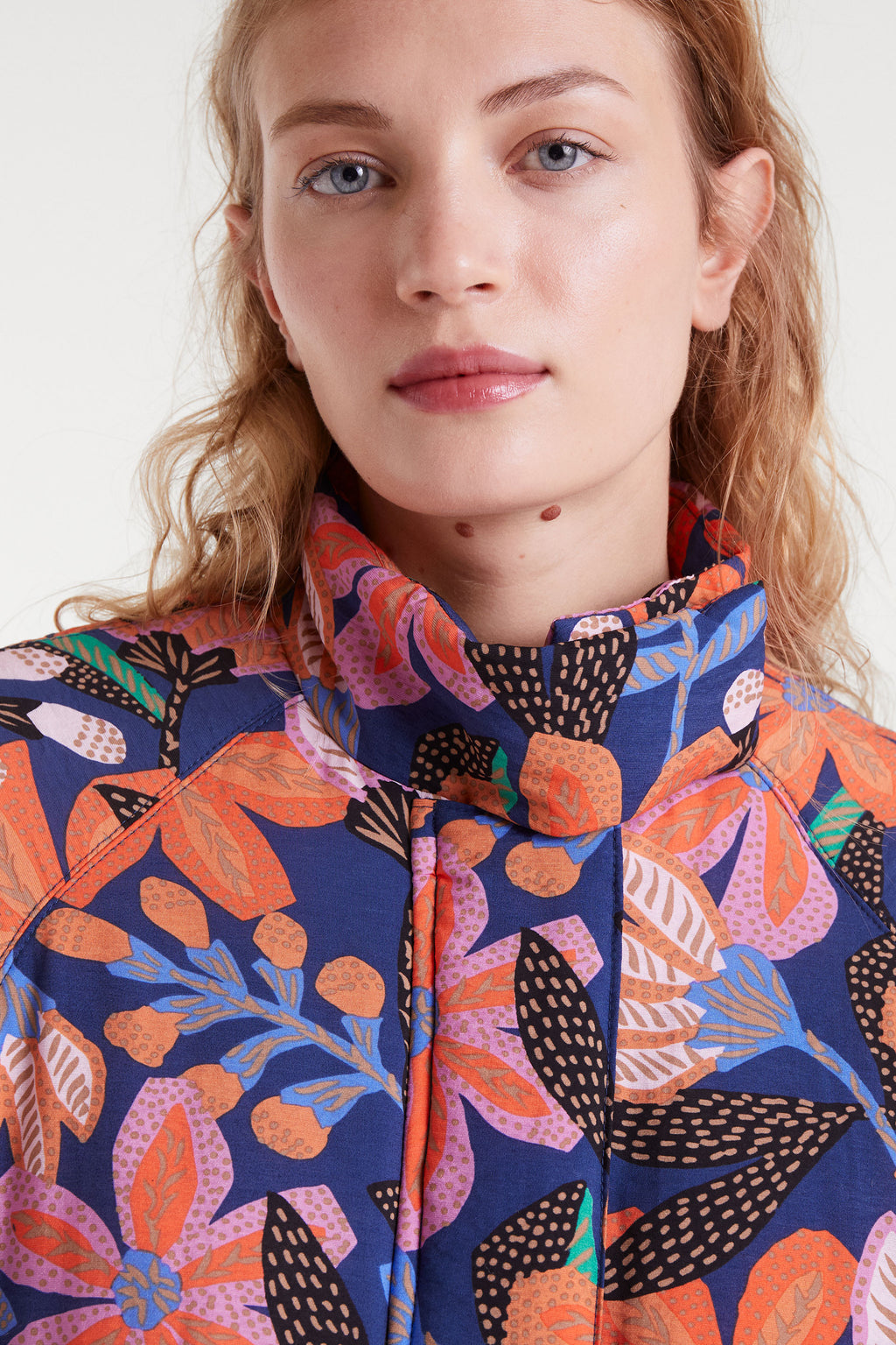 Bold Oversized Floral Jacket