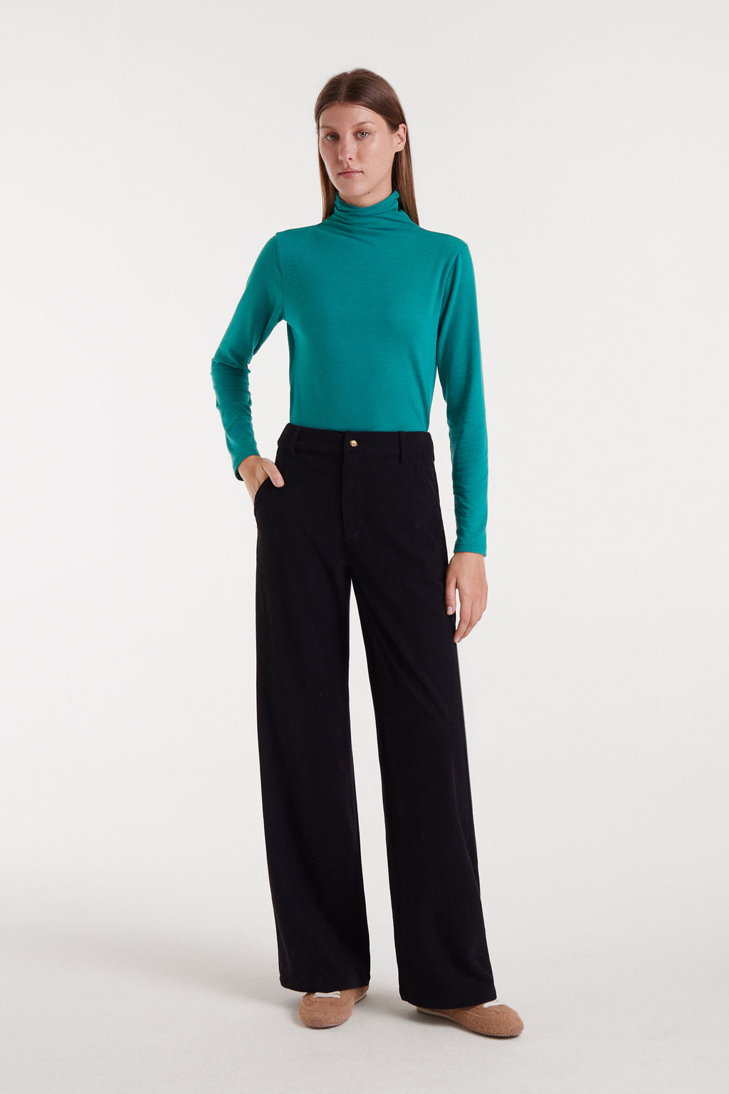 Black Corduroy Pants