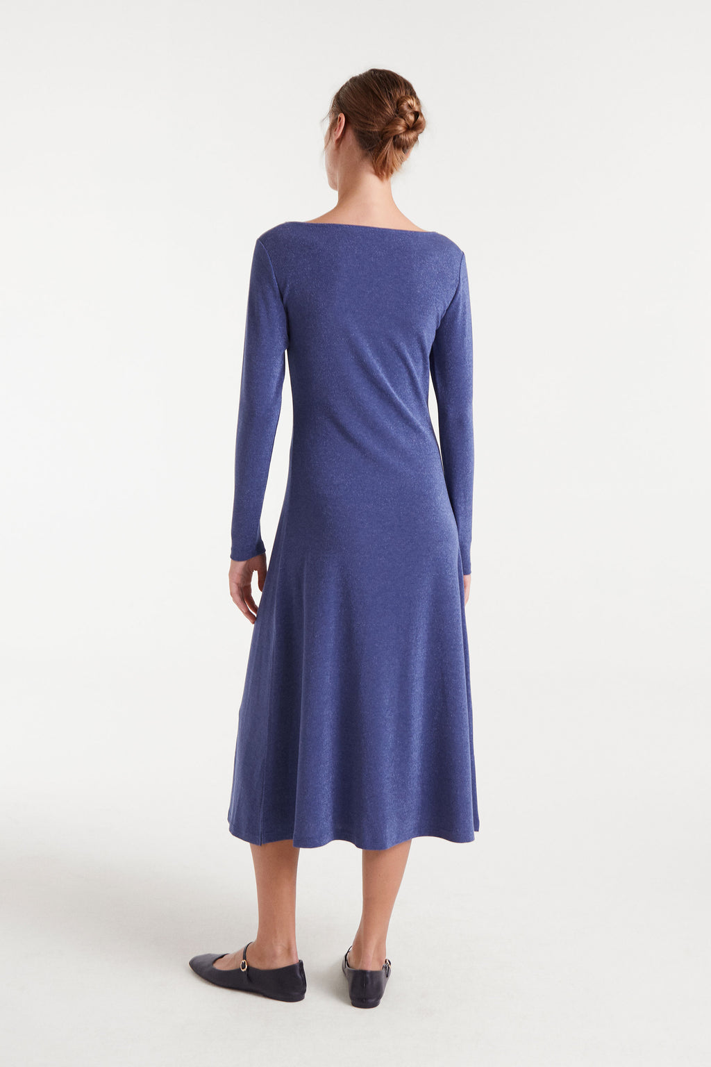 Midnight Blue Midi Dress