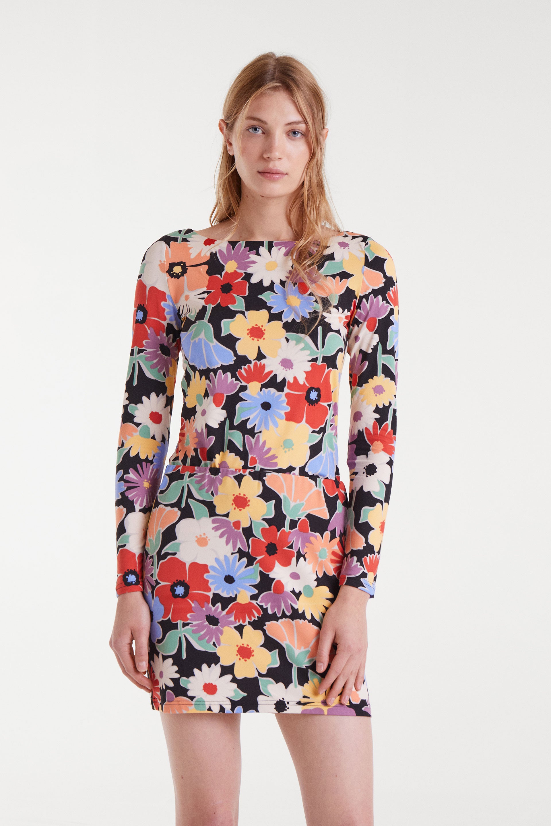 Long Sleeve Floral Top