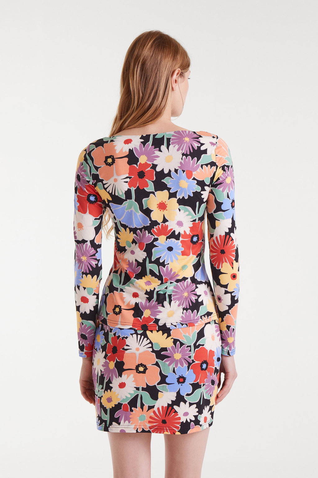 Long Sleeve Floral Top