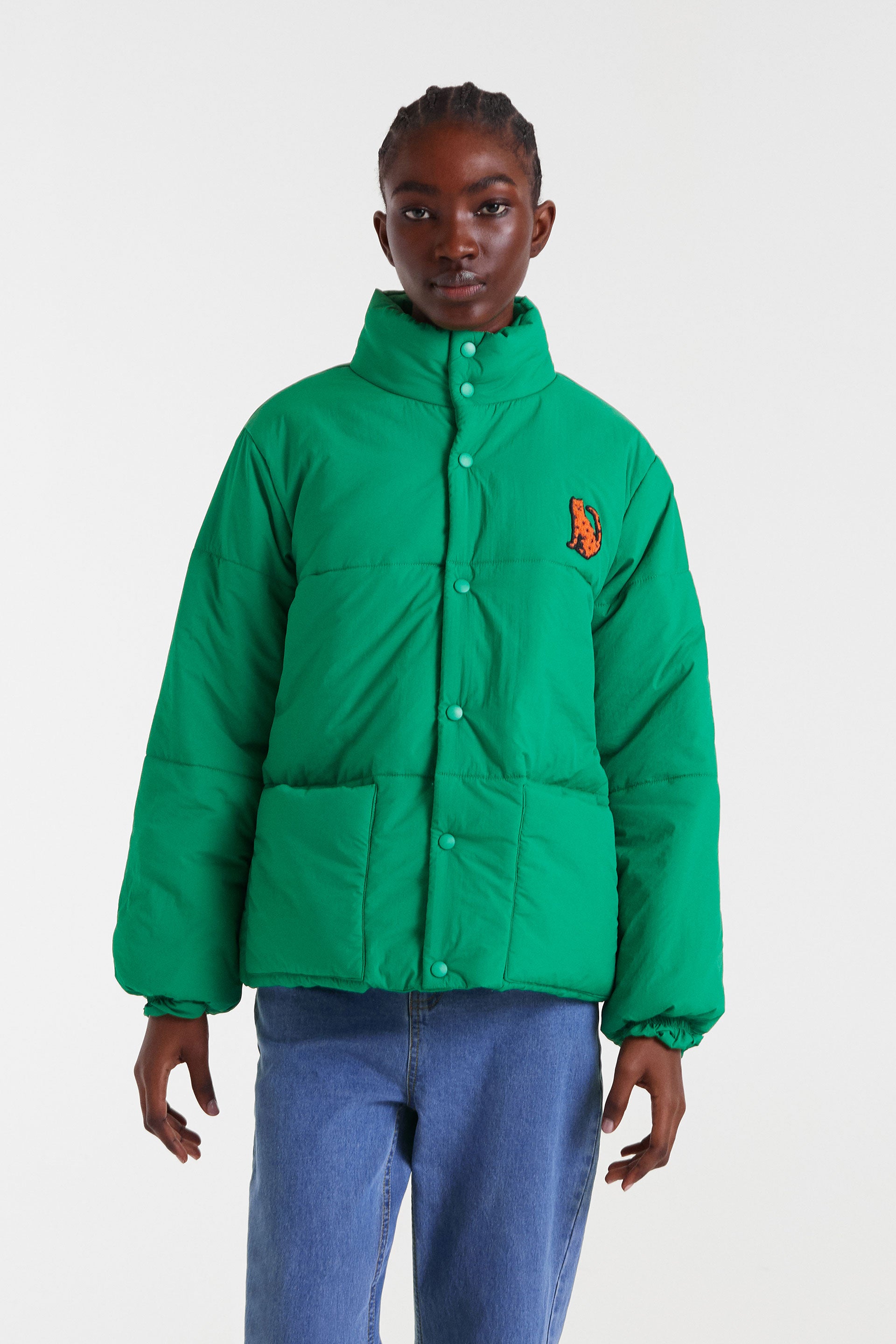 Grean Puffer Jacket