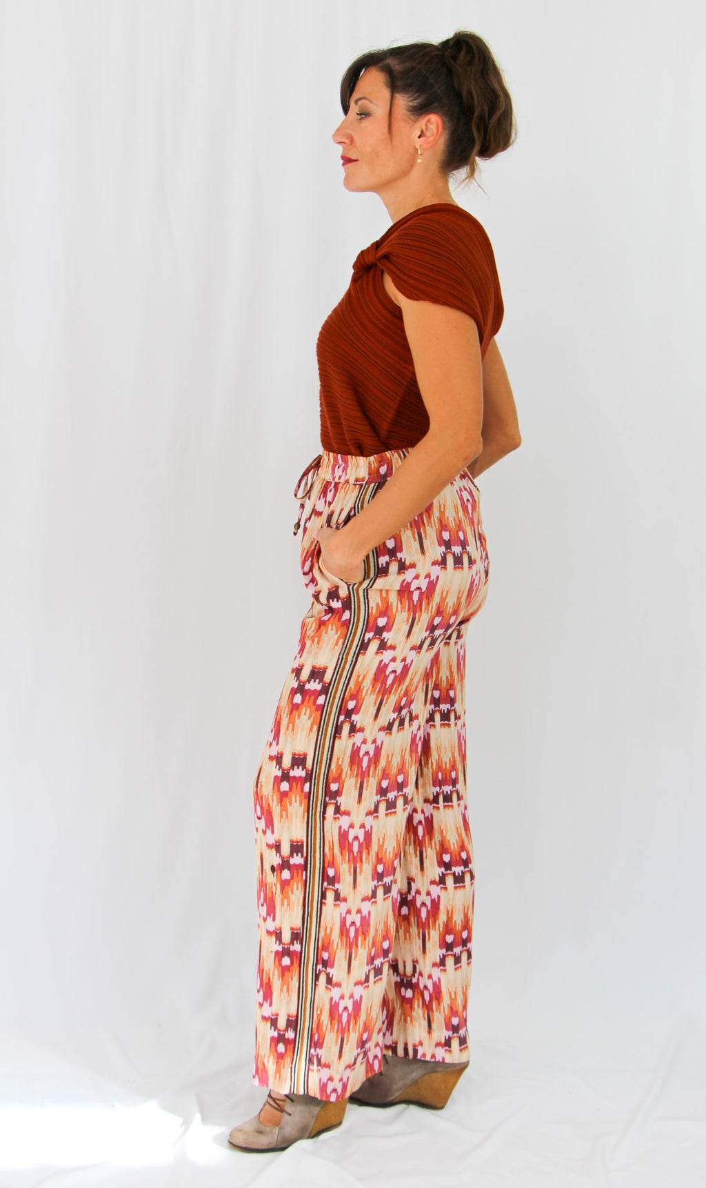 NKN Mosaic Autumn Print Pants