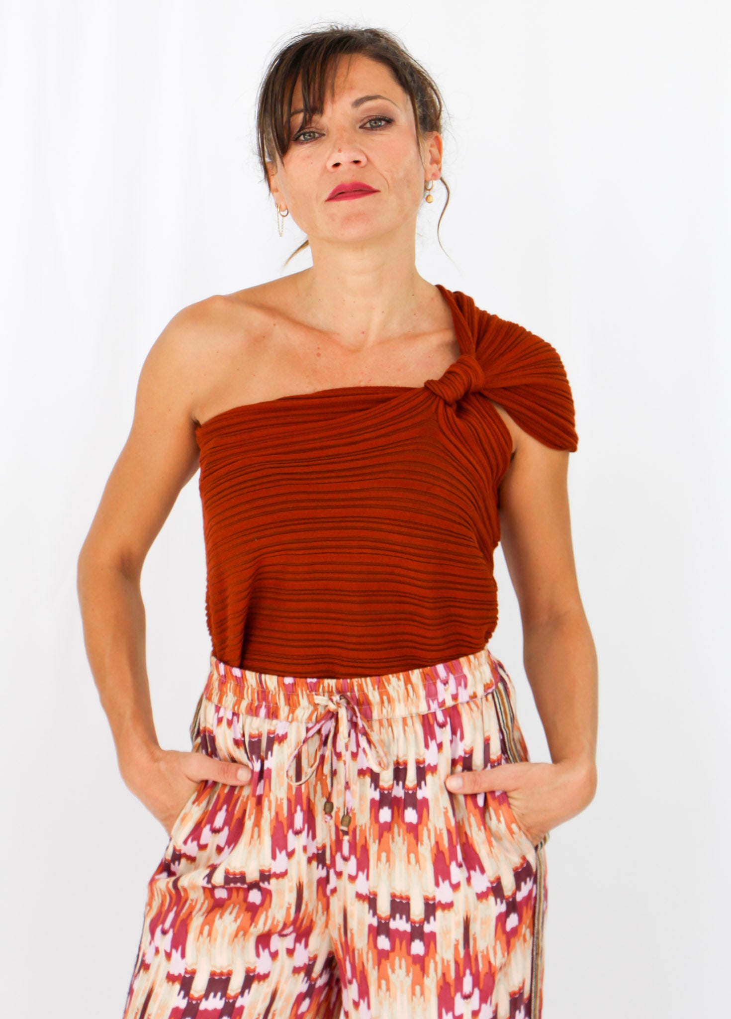 NKN Mosaic Autumn Print Pants